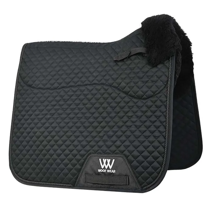 Woof Wear Dressage Sheepskin Pad - Black - Full